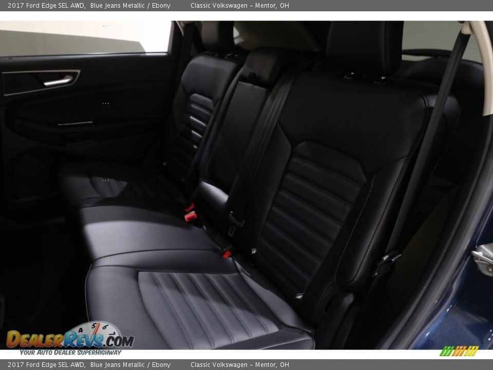 2017 Ford Edge SEL AWD Blue Jeans Metallic / Ebony Photo #24