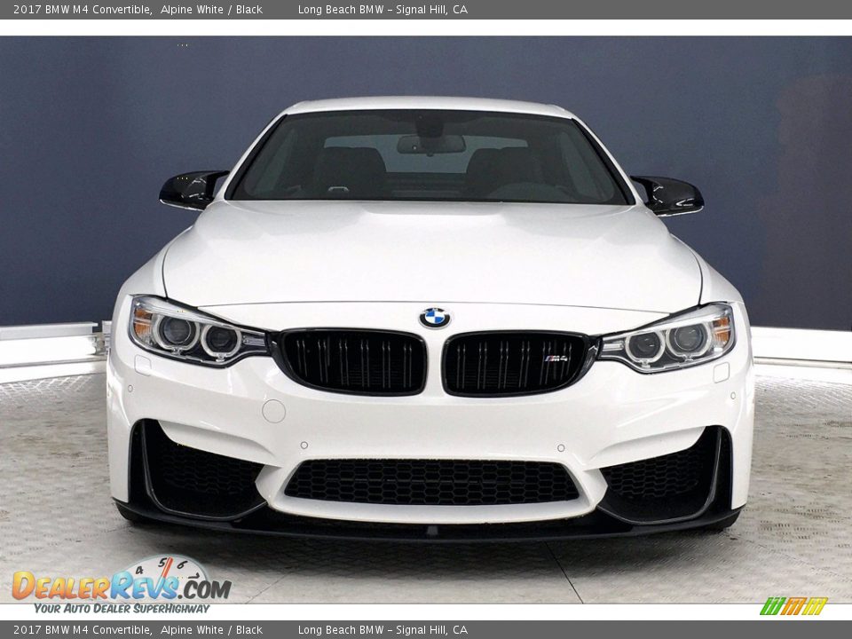 2017 BMW M4 Convertible Alpine White / Black Photo #2
