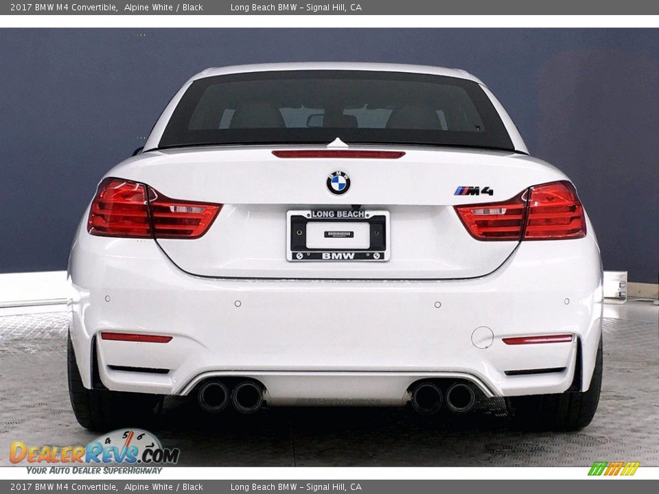 2017 BMW M4 Convertible Alpine White / Black Photo #3