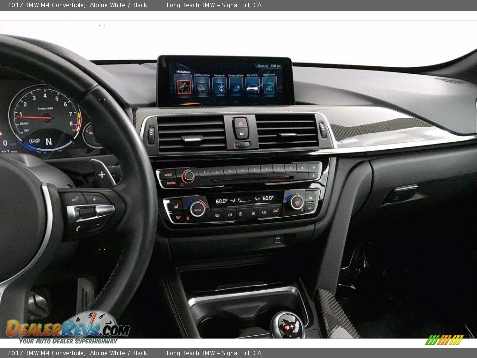 2017 BMW M4 Convertible Alpine White / Black Photo #5