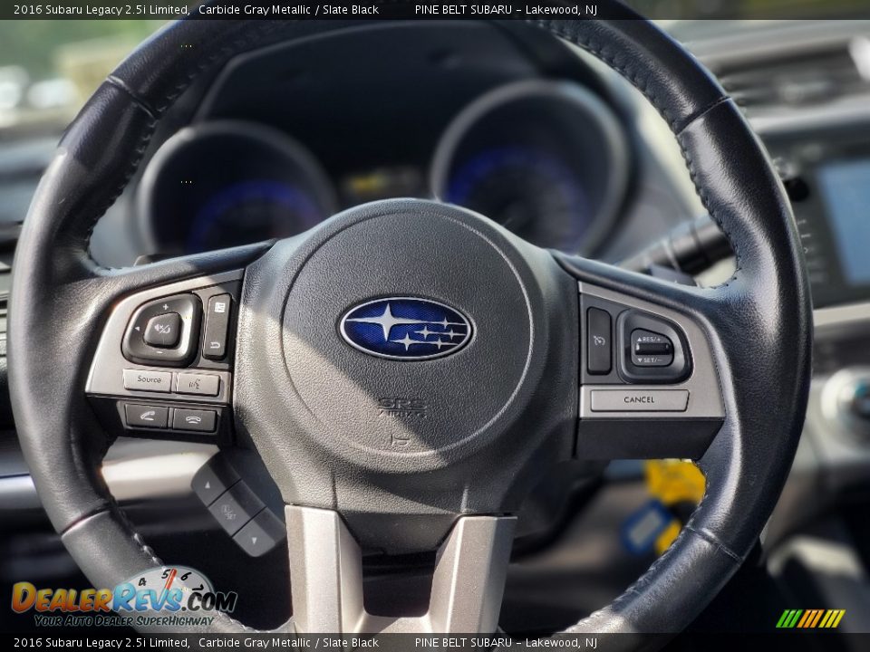 2016 Subaru Legacy 2.5i Limited Steering Wheel Photo #13