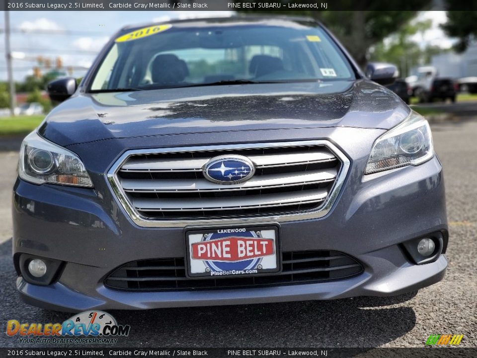 2016 Subaru Legacy 2.5i Limited Carbide Gray Metallic / Slate Black Photo #14