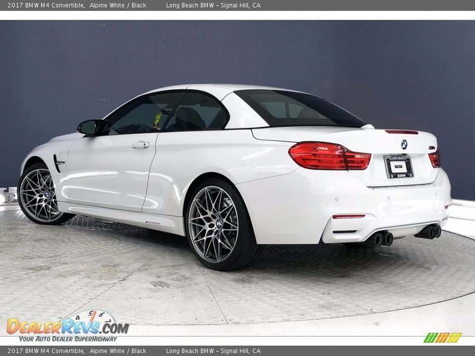 2017 BMW M4 Convertible Alpine White / Black Photo #10
