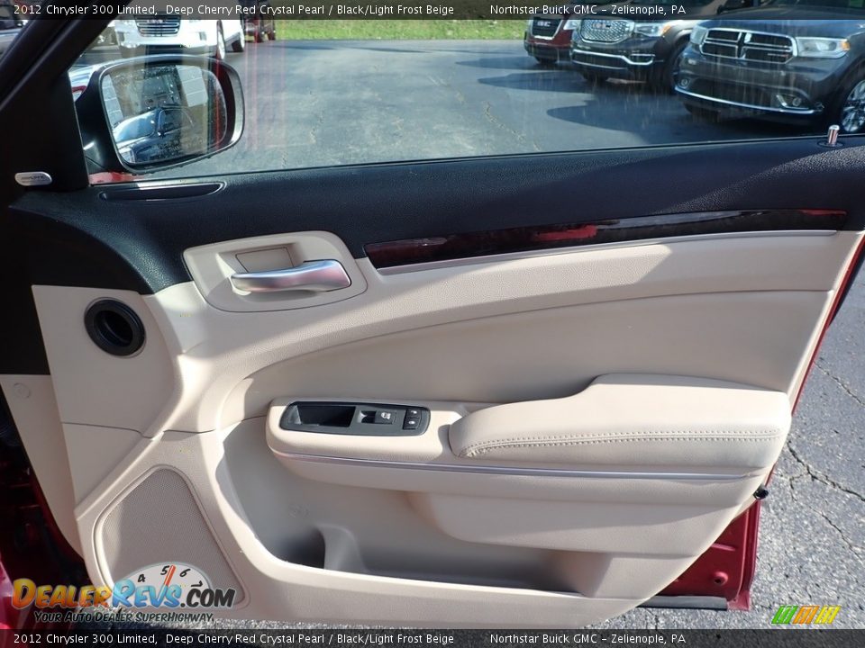 2012 Chrysler 300 Limited Deep Cherry Red Crystal Pearl / Black/Light Frost Beige Photo #7