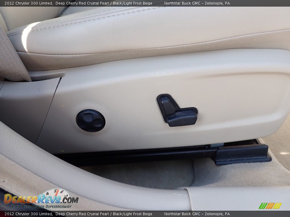 2012 Chrysler 300 Limited Deep Cherry Red Crystal Pearl / Black/Light Frost Beige Photo #8