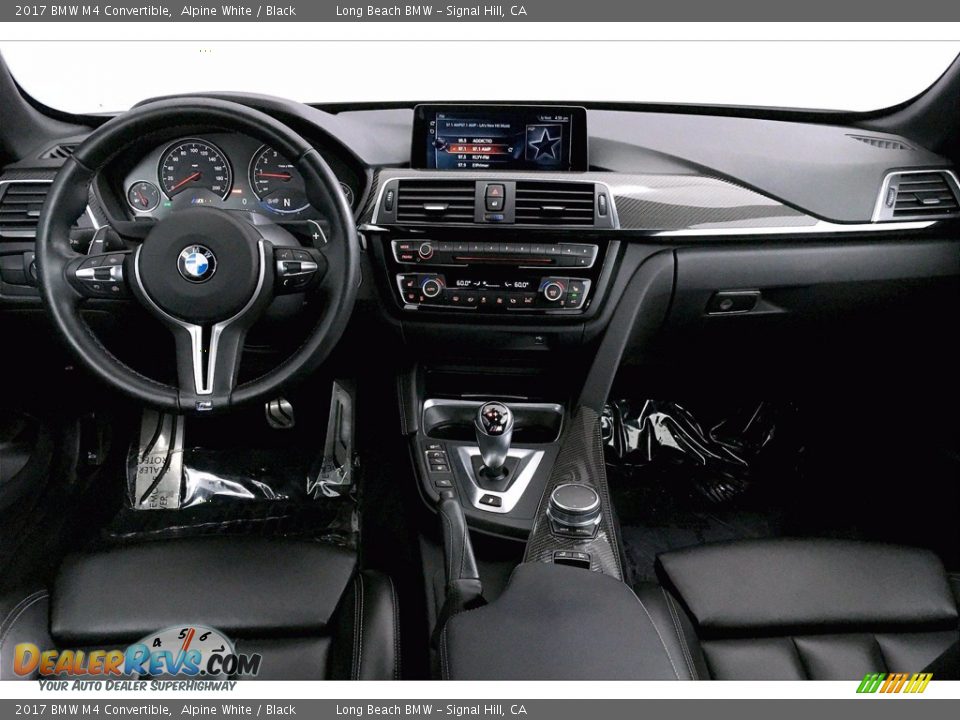 Black Interior - 2017 BMW M4 Convertible Photo #15
