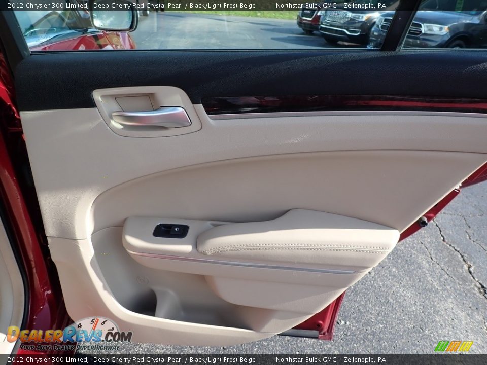 2012 Chrysler 300 Limited Deep Cherry Red Crystal Pearl / Black/Light Frost Beige Photo #9