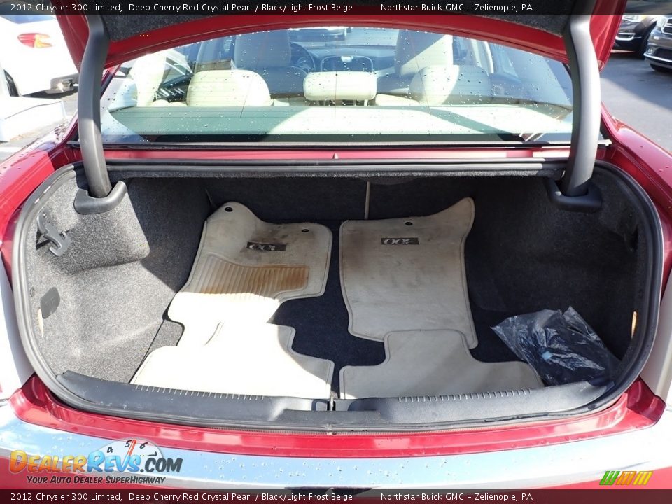 2012 Chrysler 300 Limited Deep Cherry Red Crystal Pearl / Black/Light Frost Beige Photo #12