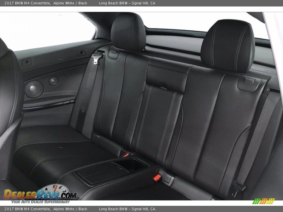 Rear Seat of 2017 BMW M4 Convertible Photo #29