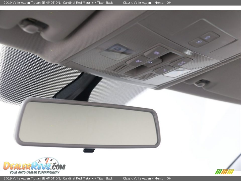 2019 Volkswagen Tiguan SE 4MOTION Cardinal Red Metallic / Titan Black Photo #12