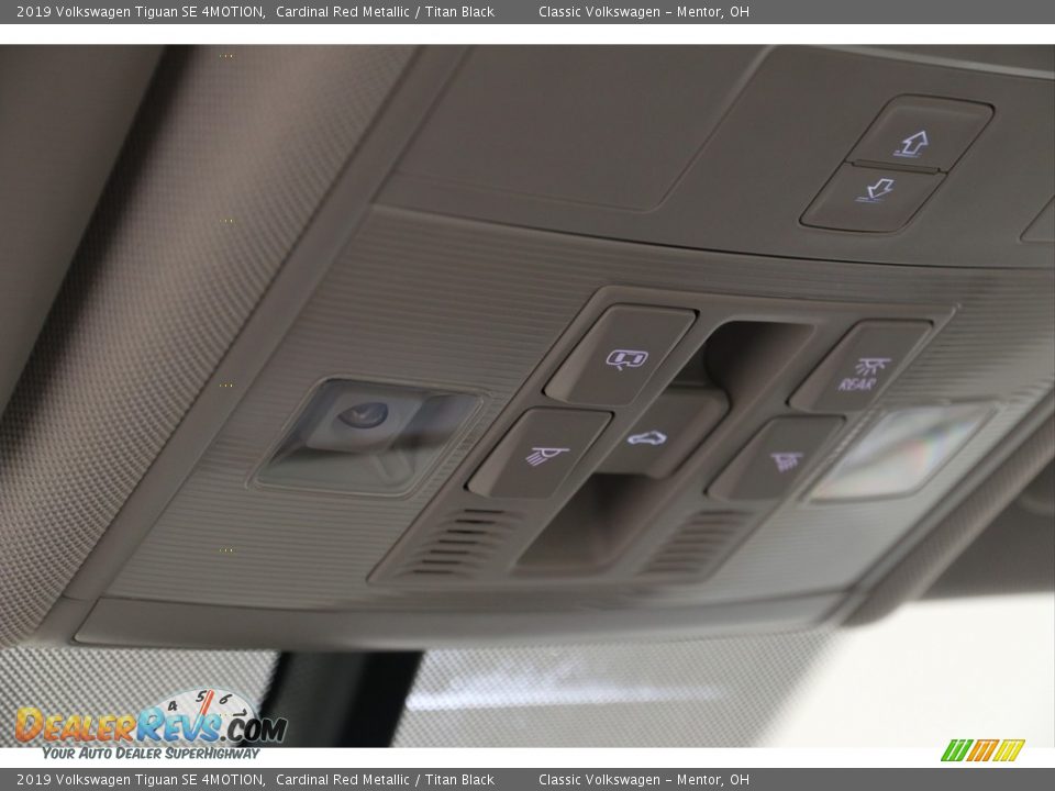 2019 Volkswagen Tiguan SE 4MOTION Cardinal Red Metallic / Titan Black Photo #13