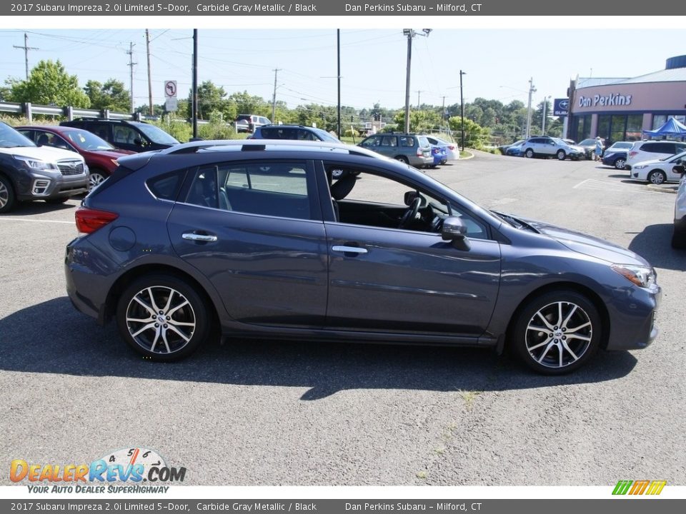 Carbide Gray Metallic 2017 Subaru Impreza 2.0i Limited 5-Door Photo #4