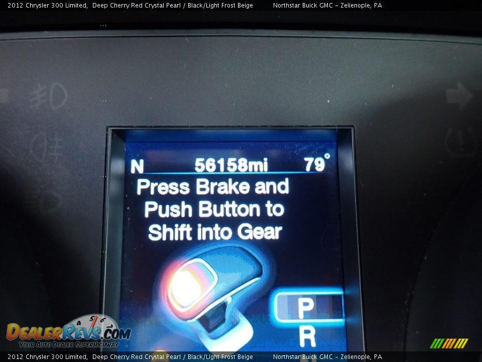 2012 Chrysler 300 Limited Deep Cherry Red Crystal Pearl / Black/Light Frost Beige Photo #30