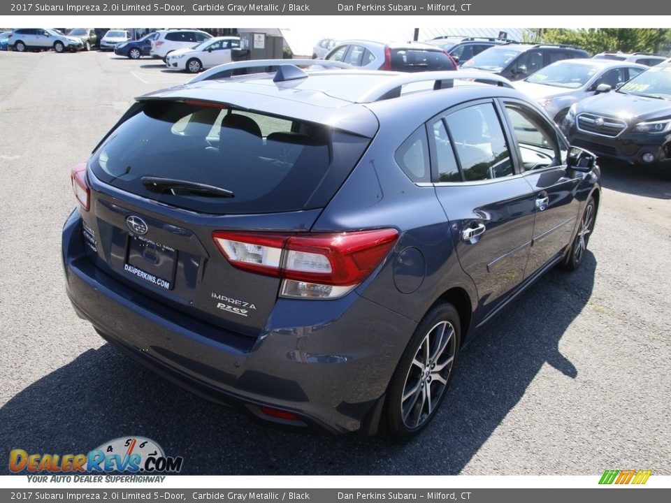 2017 Subaru Impreza 2.0i Limited 5-Door Carbide Gray Metallic / Black Photo #5