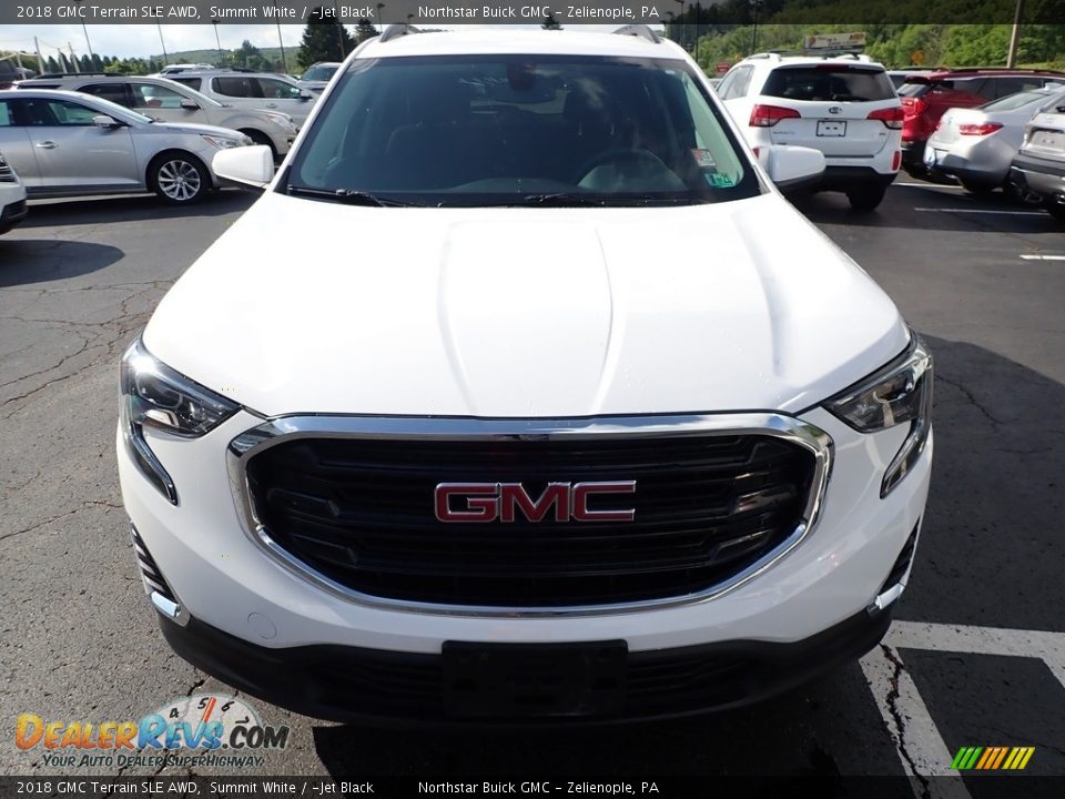 2018 GMC Terrain SLE AWD Summit White / ­Jet Black Photo #3