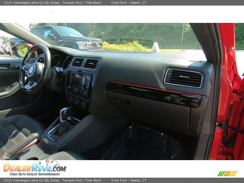 Dashboard of 2015 Volkswagen Jetta GLI SEL Sedan Photo #26