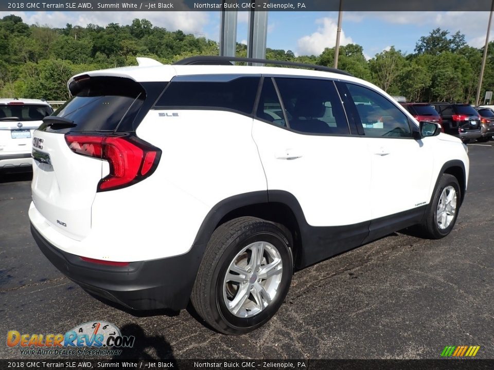 2018 GMC Terrain SLE AWD Summit White / ­Jet Black Photo #9