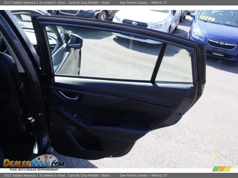 2017 Subaru Impreza 2.0i Limited 5-Door Carbide Gray Metallic / Black Photo #15