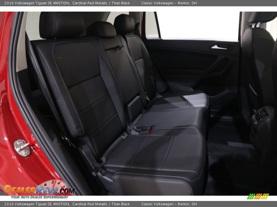 2019 Volkswagen Tiguan SE 4MOTION Cardinal Red Metallic / Titan Black Photo #29
