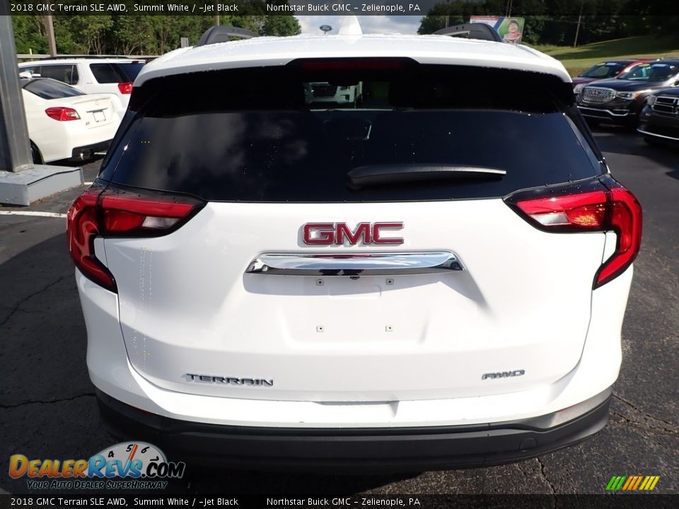 2018 GMC Terrain SLE AWD Summit White / ­Jet Black Photo #10