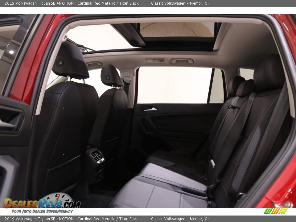 2019 Volkswagen Tiguan SE 4MOTION Cardinal Red Metallic / Titan Black Photo #30