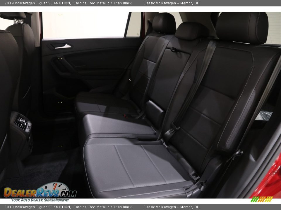 2019 Volkswagen Tiguan SE 4MOTION Cardinal Red Metallic / Titan Black Photo #31