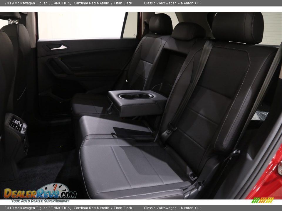 2019 Volkswagen Tiguan SE 4MOTION Cardinal Red Metallic / Titan Black Photo #32