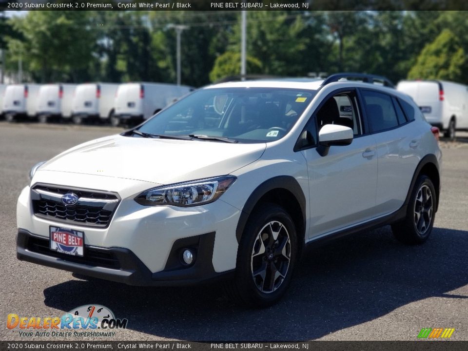 2020 Subaru Crosstrek 2.0 Premium Crystal White Pearl / Black Photo #18