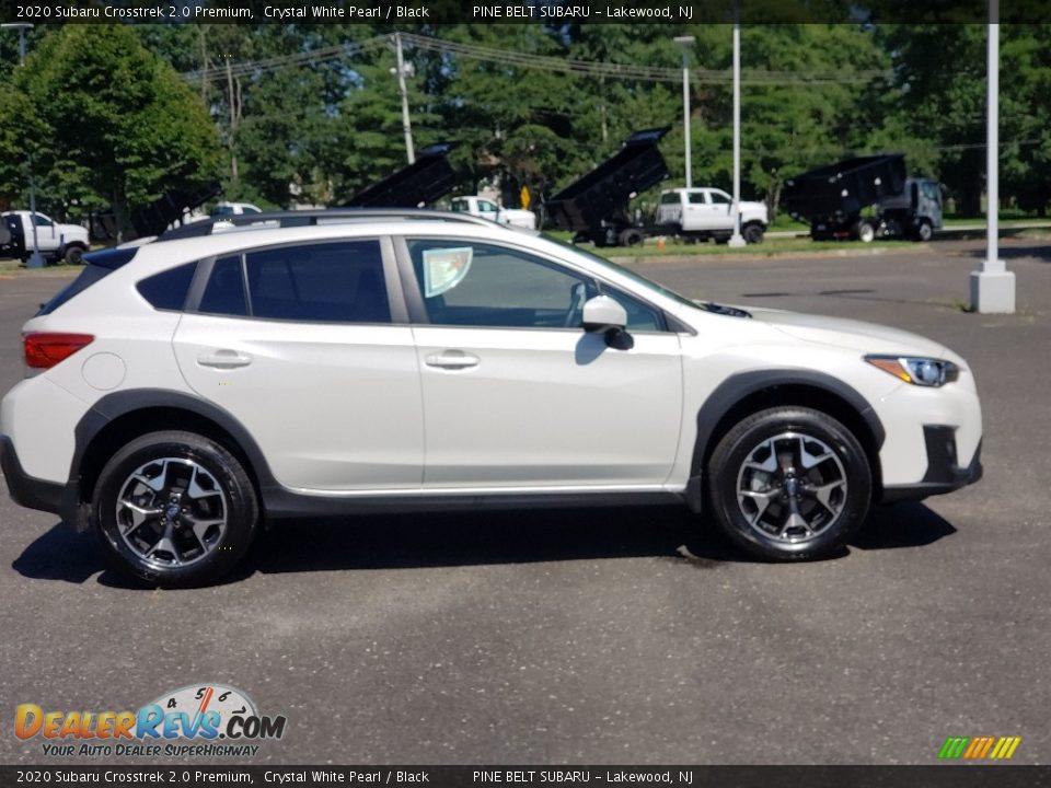 2020 Subaru Crosstrek 2.0 Premium Crystal White Pearl / Black Photo #23