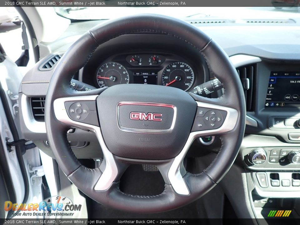 2018 GMC Terrain SLE AWD Summit White / ­Jet Black Photo #25