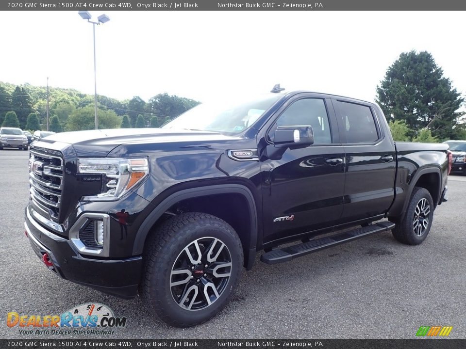 2020 GMC Sierra 1500 AT4 Crew Cab 4WD Onyx Black / Jet Black Photo #1
