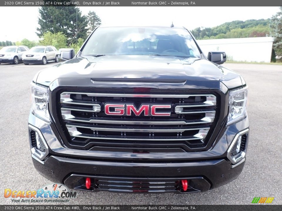 2020 GMC Sierra 1500 AT4 Crew Cab 4WD Onyx Black / Jet Black Photo #2