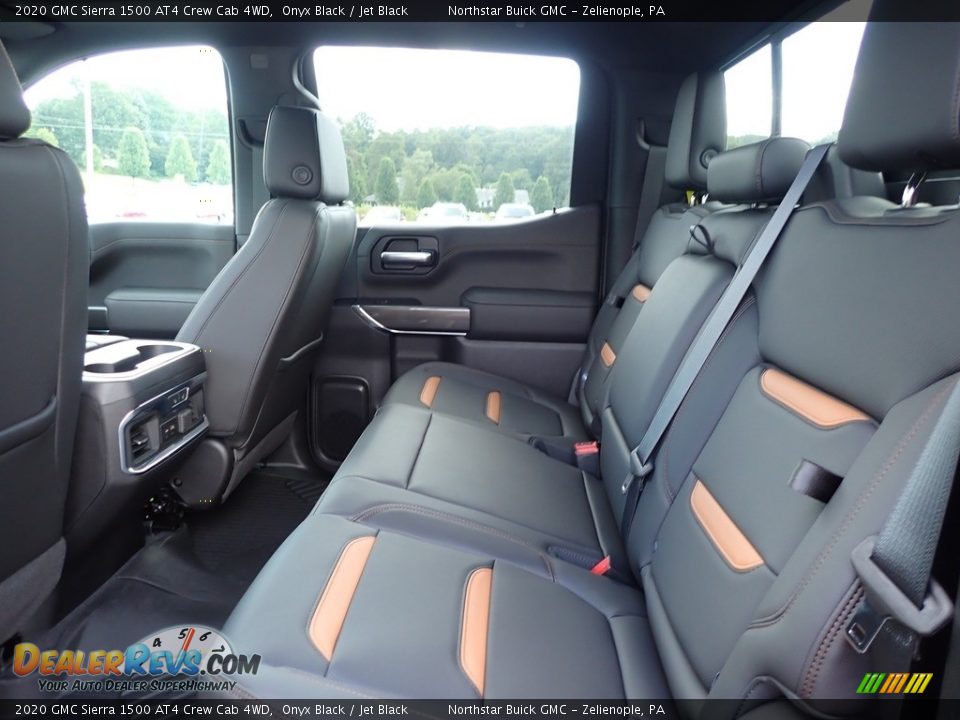 Rear Seat of 2020 GMC Sierra 1500 AT4 Crew Cab 4WD Photo #13