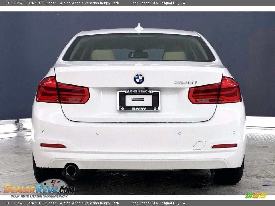 2017 BMW 3 Series 320i Sedan Alpine White / Venetian Beige/Black Photo #3