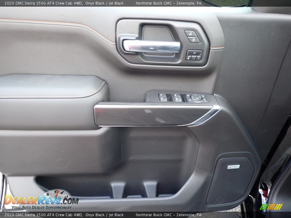 2020 GMC Sierra 1500 AT4 Crew Cab 4WD Onyx Black / Jet Black Photo #16