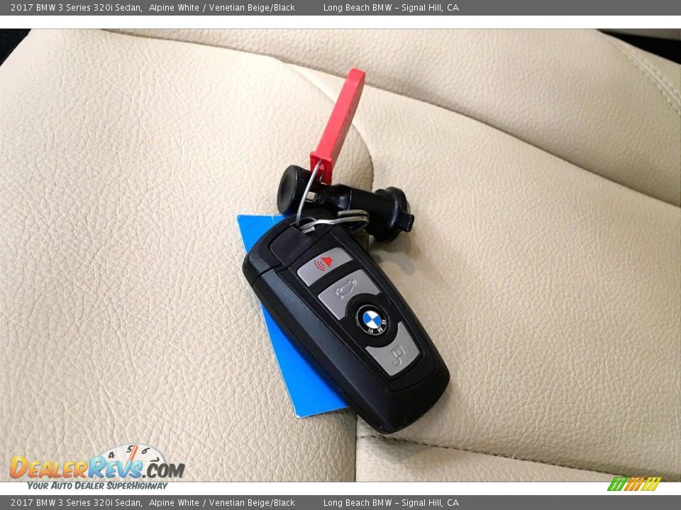 2017 BMW 3 Series 320i Sedan Alpine White / Venetian Beige/Black Photo #11