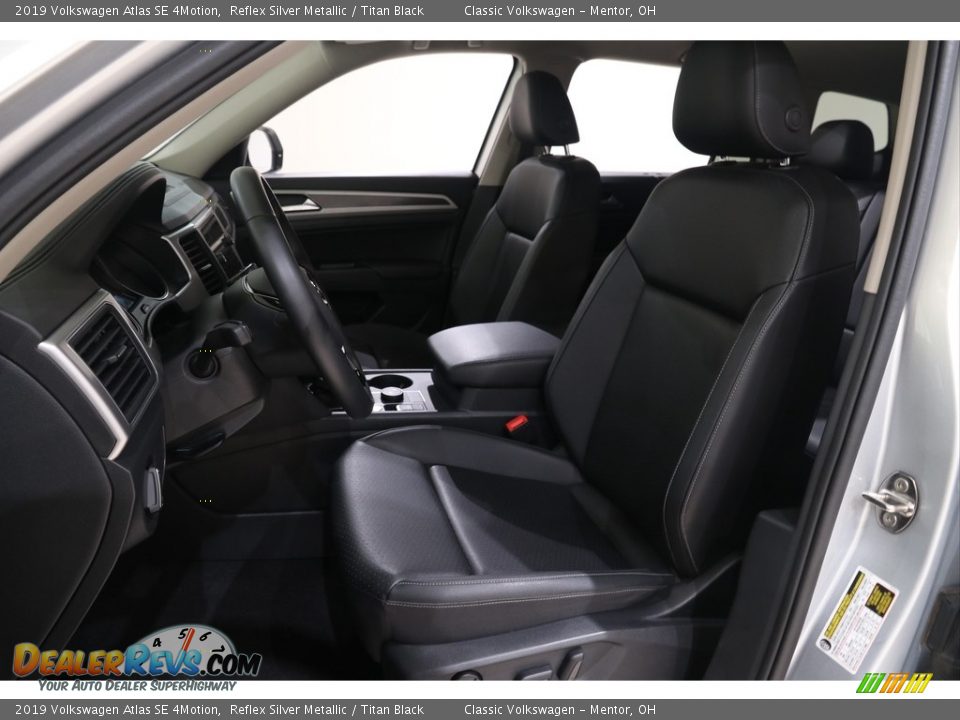 2019 Volkswagen Atlas SE 4Motion Reflex Silver Metallic / Titan Black Photo #5