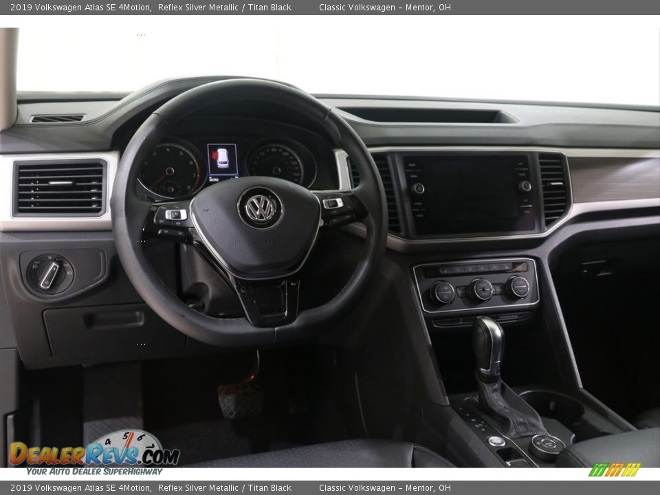 2019 Volkswagen Atlas SE 4Motion Reflex Silver Metallic / Titan Black Photo #6
