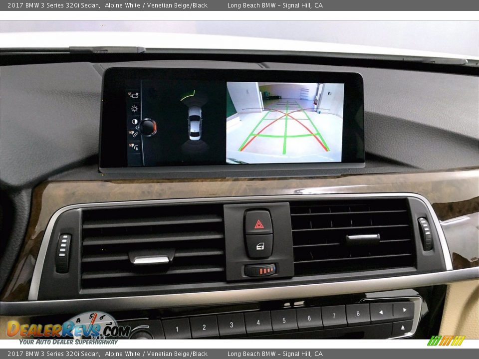2017 BMW 3 Series 320i Sedan Alpine White / Venetian Beige/Black Photo #17