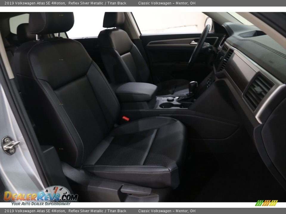 2019 Volkswagen Atlas SE 4Motion Reflex Silver Metallic / Titan Black Photo #13