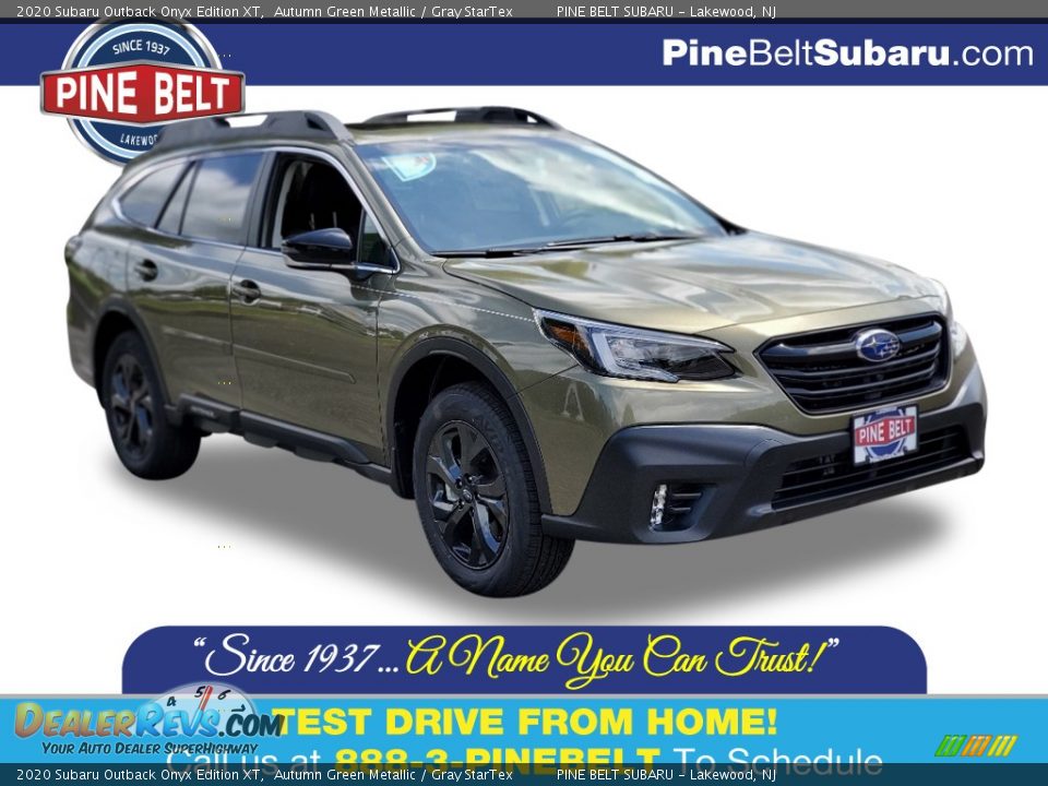 2020 Subaru Outback Onyx Edition XT Autumn Green Metallic / Gray StarTex Photo #1