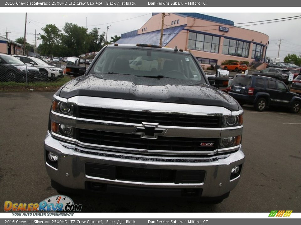 2016 Chevrolet Silverado 2500HD LTZ Crew Cab 4x4 Black / Jet Black Photo #2