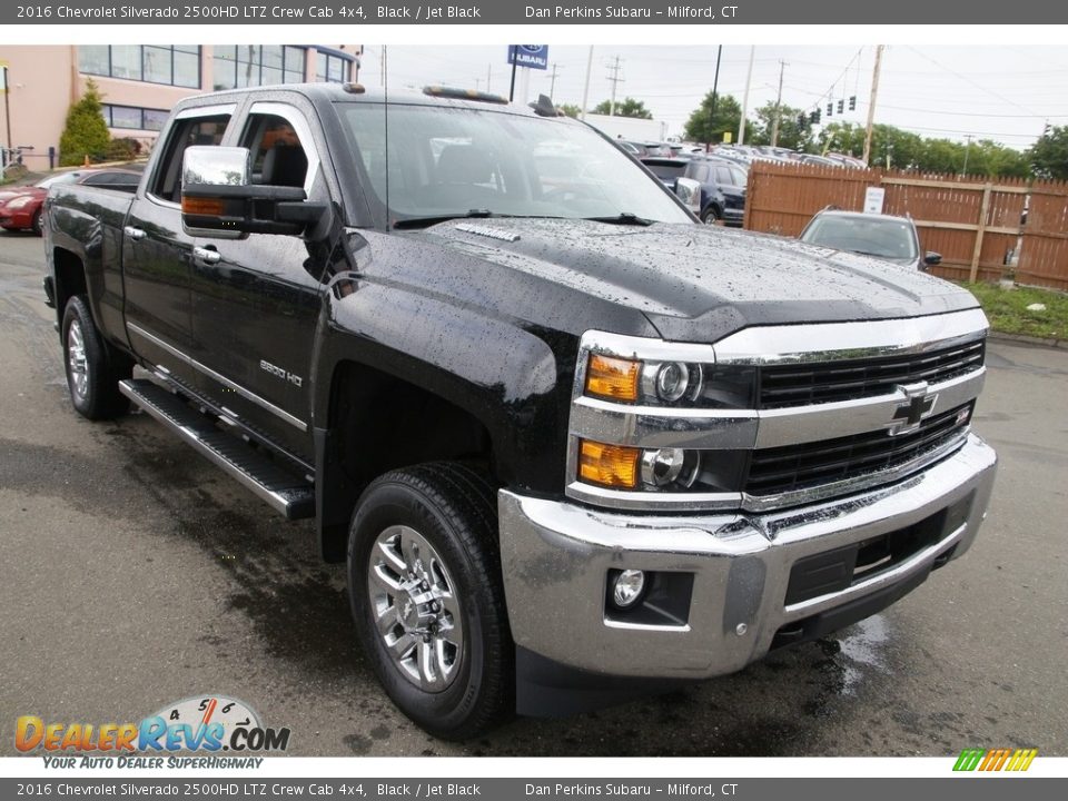 Black 2016 Chevrolet Silverado 2500HD LTZ Crew Cab 4x4 Photo #3