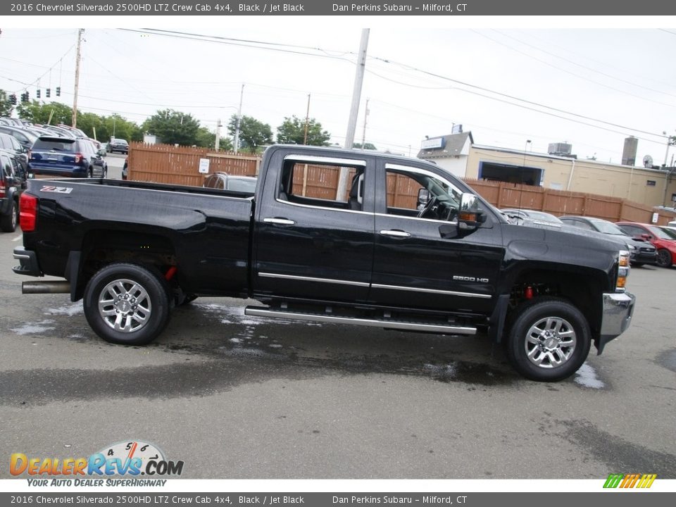 Black 2016 Chevrolet Silverado 2500HD LTZ Crew Cab 4x4 Photo #4