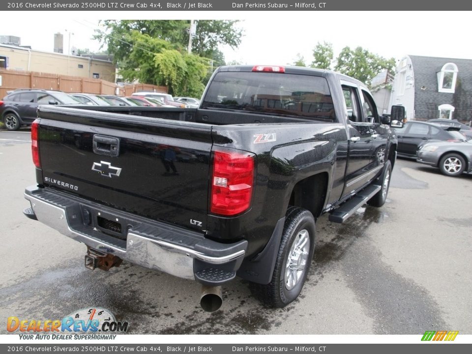 Black 2016 Chevrolet Silverado 2500HD LTZ Crew Cab 4x4 Photo #5