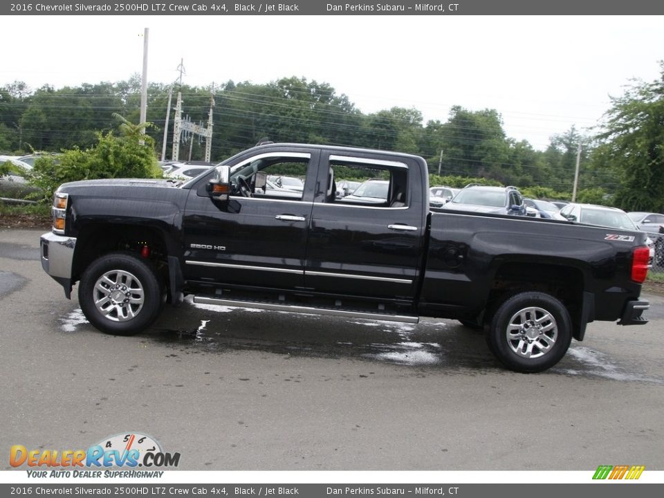 Black 2016 Chevrolet Silverado 2500HD LTZ Crew Cab 4x4 Photo #8