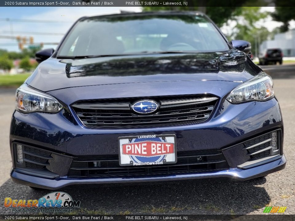 2020 Subaru Impreza Sport 5-Door Dark Blue Pearl / Black Photo #3