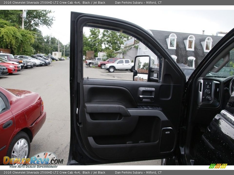 2016 Chevrolet Silverado 2500HD LTZ Crew Cab 4x4 Black / Jet Black Photo #9