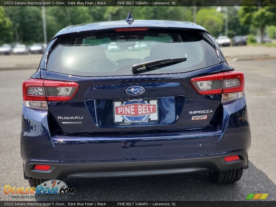 2020 Subaru Impreza Sport 5-Door Dark Blue Pearl / Black Photo #7