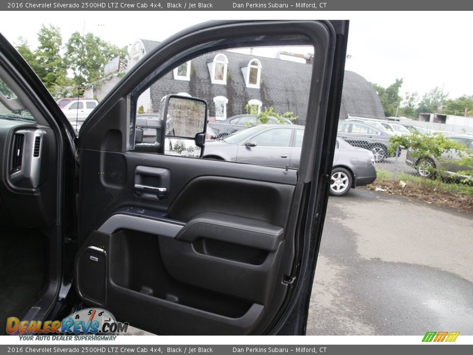 2016 Chevrolet Silverado 2500HD LTZ Crew Cab 4x4 Black / Jet Black Photo #16